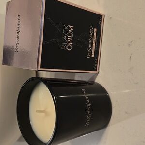 New In Box YSL Candle BLACK OPIUM Bougie Scented Candle 75g YSL Desinger Candle